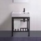 Small Modern Console Sink Vanity, 24